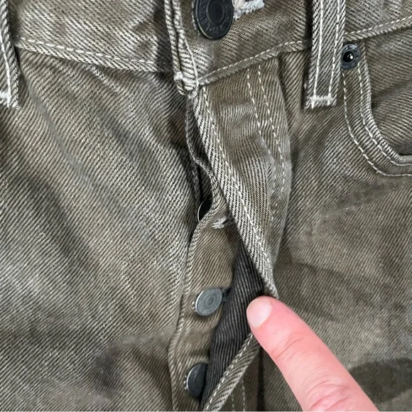 Levi's 501 Men's Jeans 31x30, Brown, Button Fly, Straight Leg, Denim - Picture 9 of 9